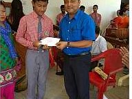 Ex Student Prof Niranjan Debnath Donated Scholarship money and Alumni also Participate in the Function. - photo 4