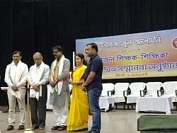 Facilitation Program 2018-Ex Teachers & Meritorious Students of the School in the Hall. - photo 6
