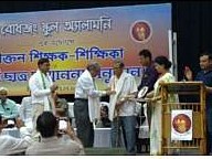 Facilitation Program 2018-Ex Teachers & Meritorious Students of the School in the Hall.
