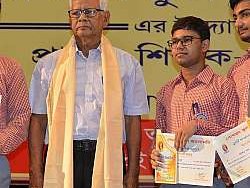 Facilitation to our ex-teachers and meritorious students of the school 2017 - photo 61