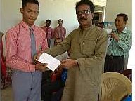 Ex Student Prof Niranjan Debnath Donated Scholarship money and Alumni also Participate in the Function. - photo 9
